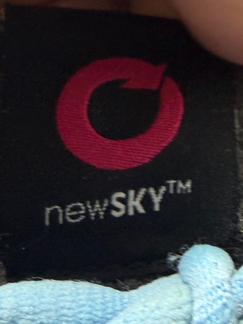 New Balance Gray Sneaker with Pink Accents and Light Blue Laces - Picture 9 of 11